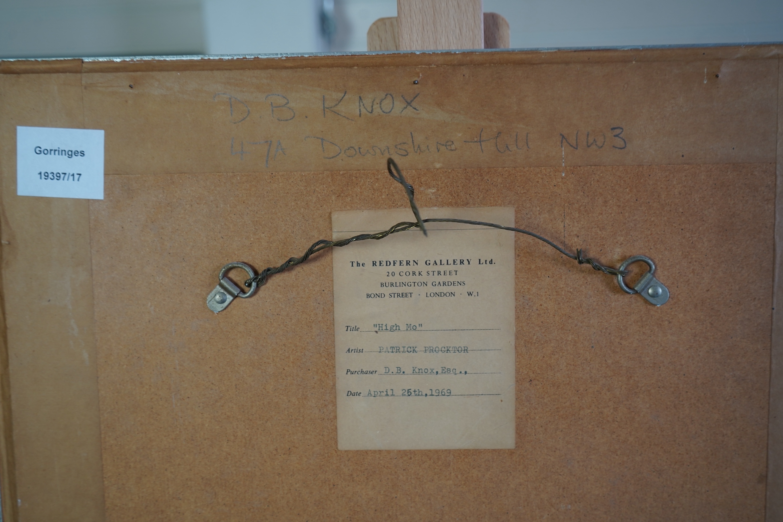 Patrick Procktor RA, 1936-2003, 'High Mo, Aug 68'